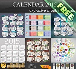 25套2015年日历：Calendar 2015 vol 2